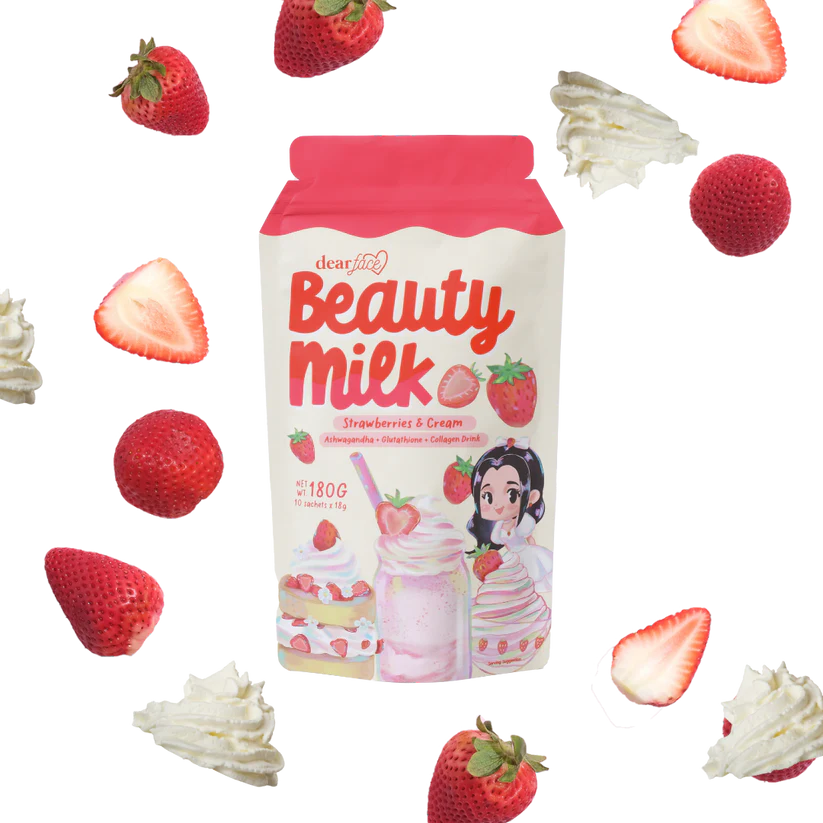 Beauty Milk Strawberries & Cream