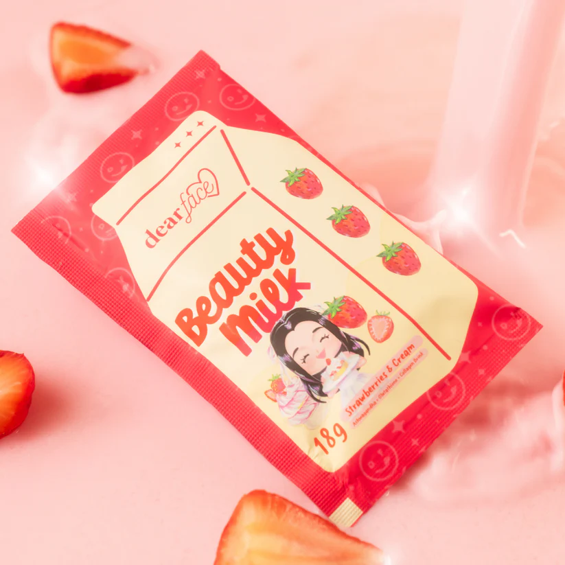 Beauty Milk Strawberries & Cream