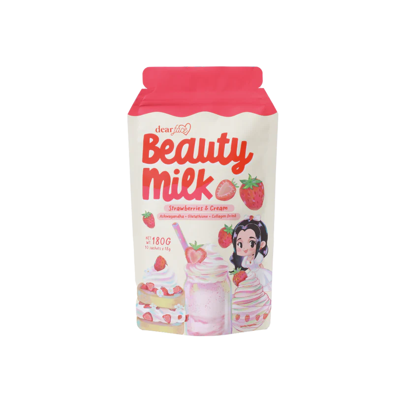 Beauty Milk Strawberries & Cream